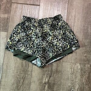 Patterned Athletic Women's Shorts